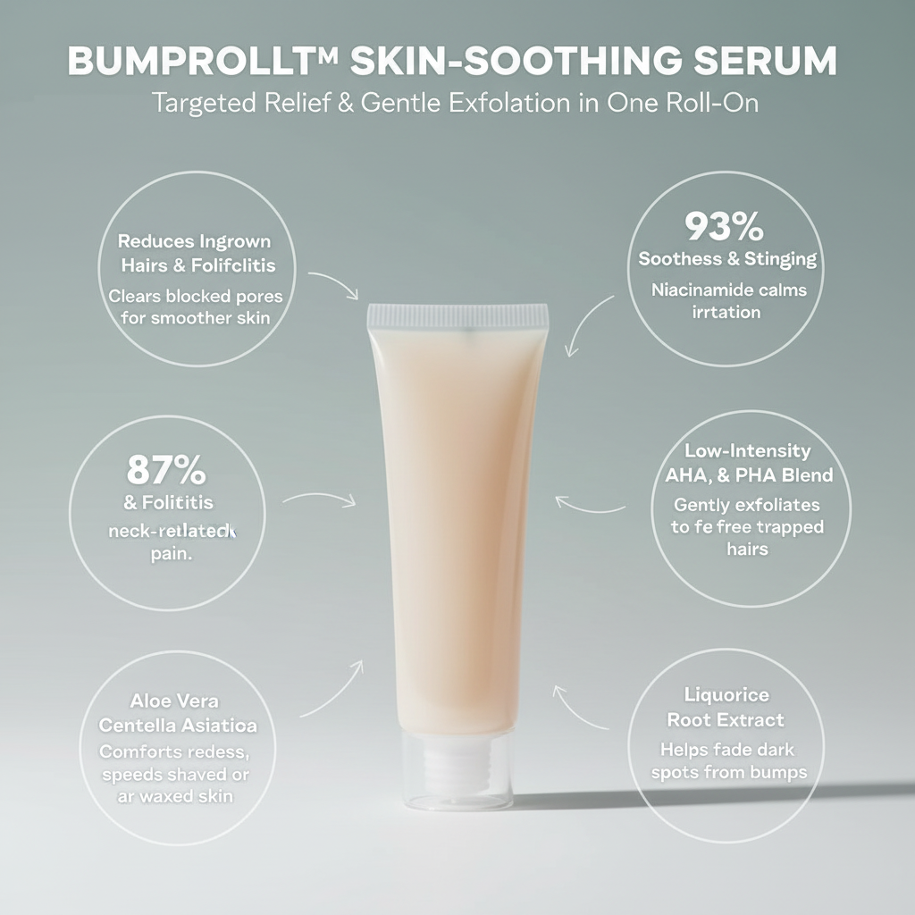 BumpRoll™ Skin-Soothing Serum by Clarivo